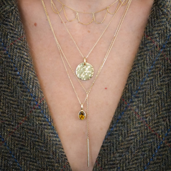 Pendentif Jaune