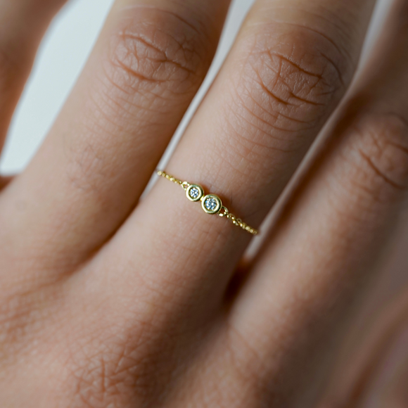 Bague Chaîne Lorène