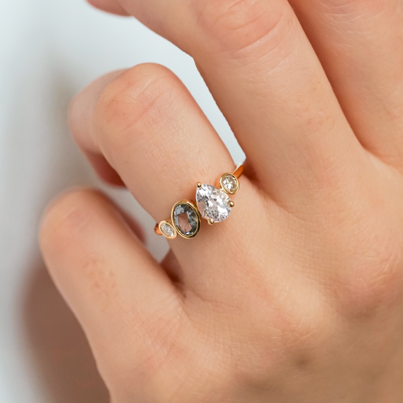 Bague rose