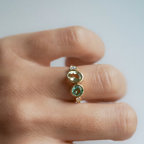 Bague Anna Poire Grand Modèle