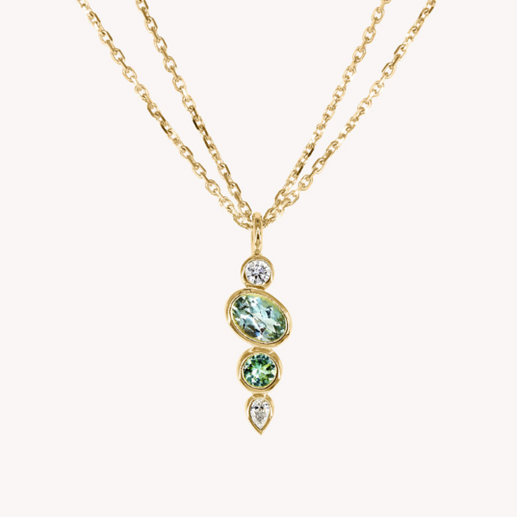 Collier Anna Poire Grand Modèle