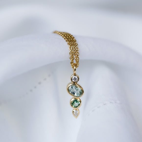 Collier Anna Poire Grand Modèle