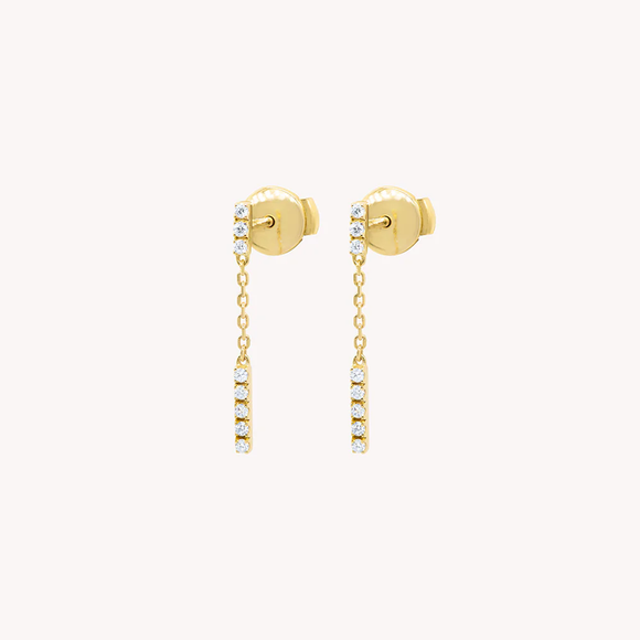 Boucles d'Oreilles Longues Iris