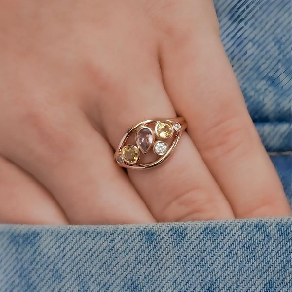 Creation de bijoux Sur Mesure en or recycle 18 carats Douze paris