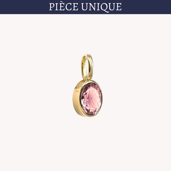 Pendentif Rose Pâle