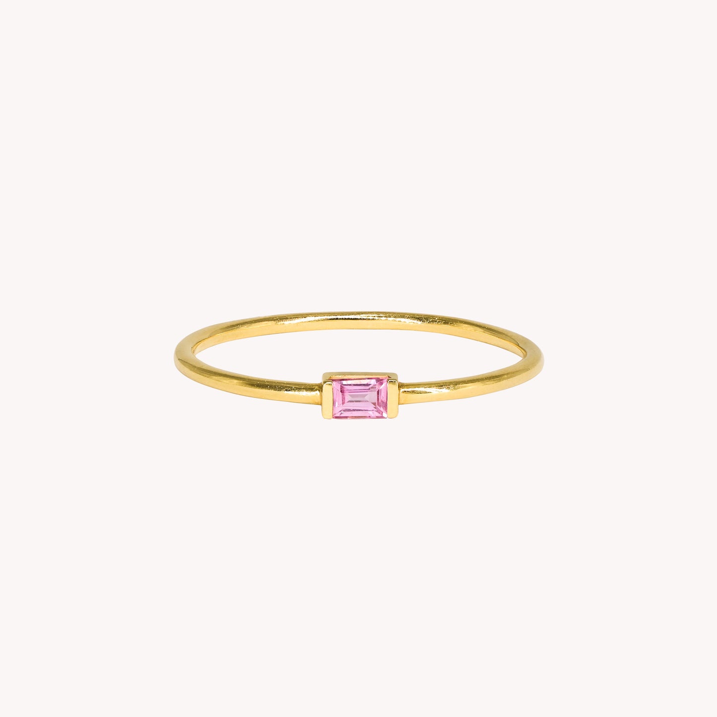 Alix Pink Sapphire Ring