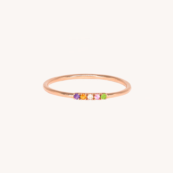 Bague Iris Multicolore