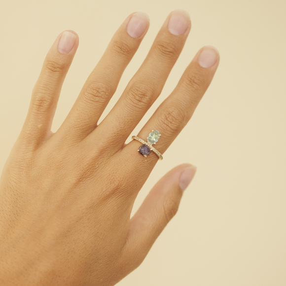 - Vendu - Bague Emilie Brune