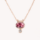 Collier Ras de Cou Valentine Rose