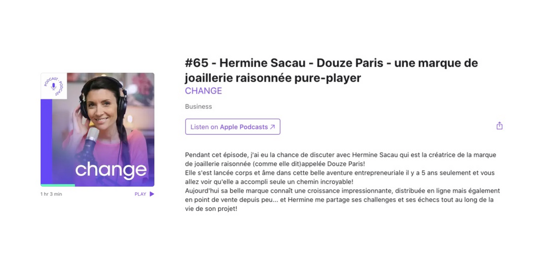 Change Podcast, 28 novembre, 2022