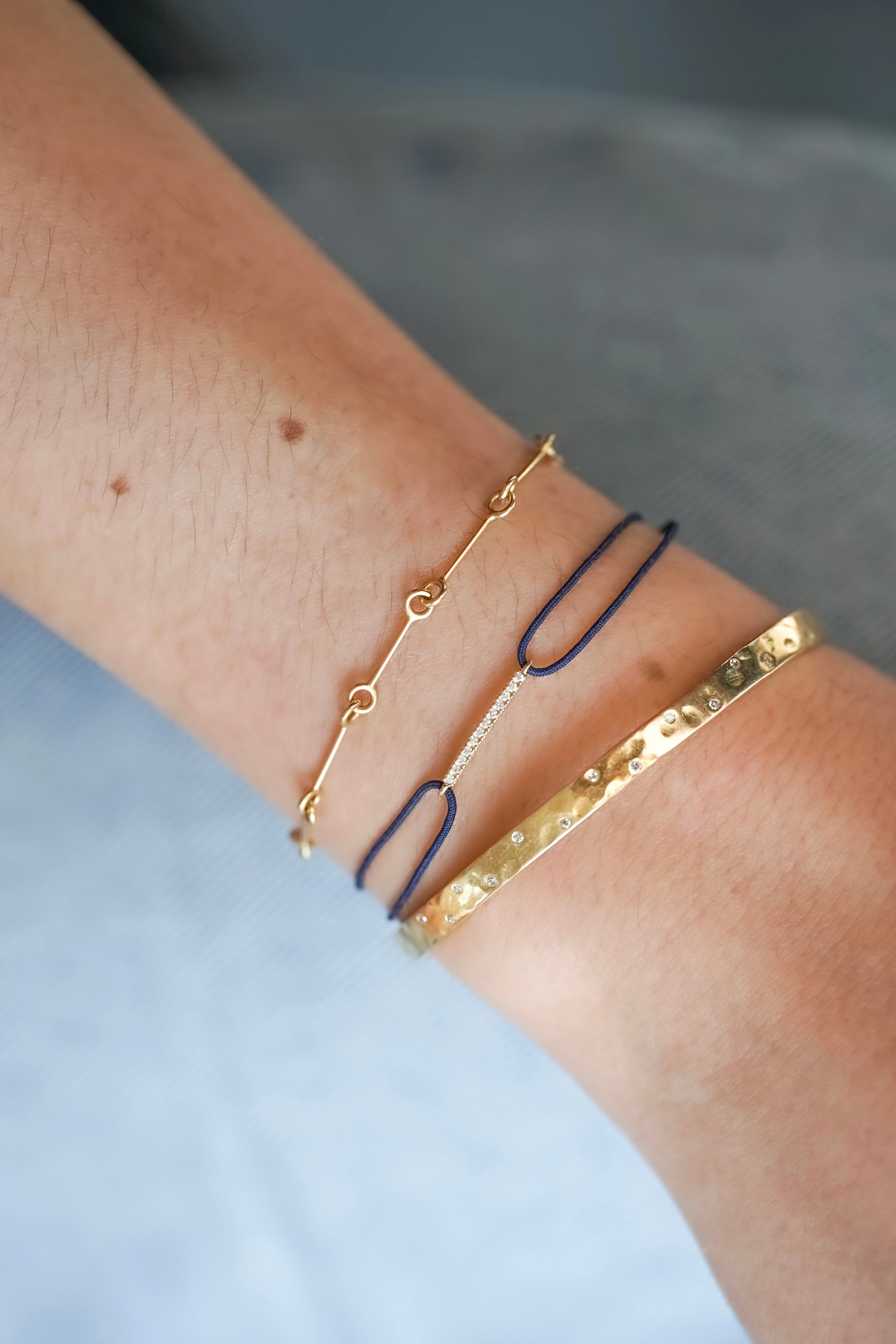 Bracelets en or recyclé