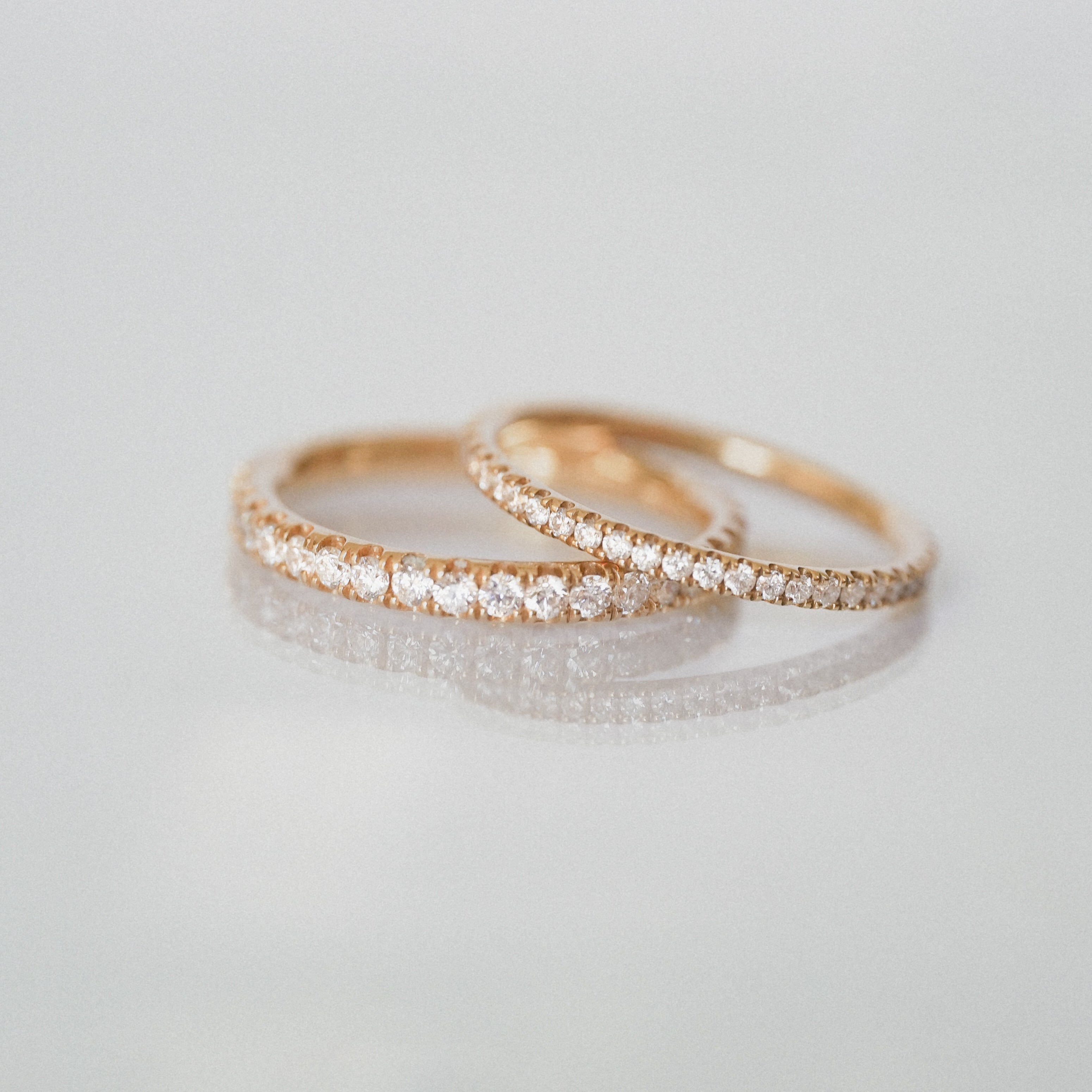 Alliance Iris Diamants Blancs