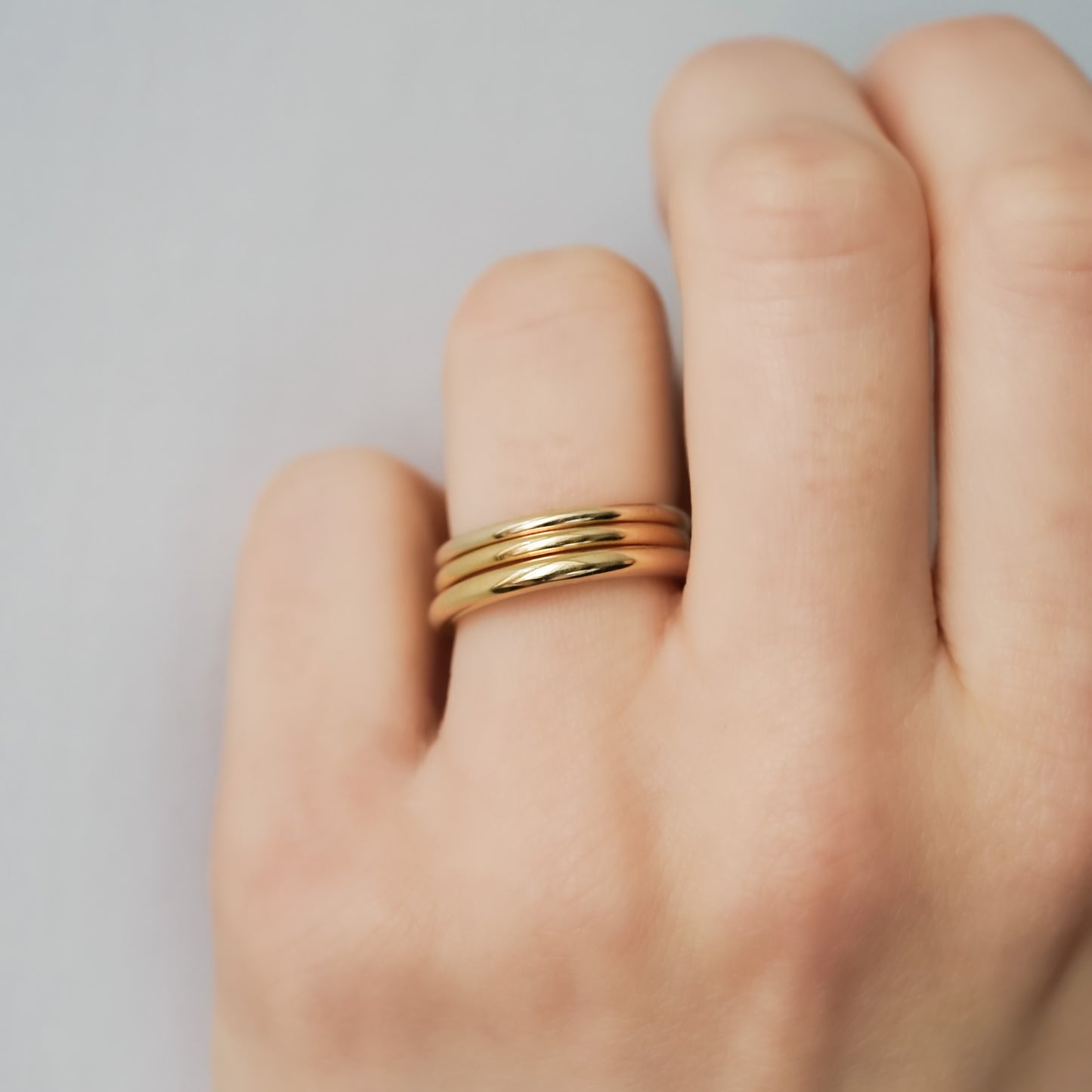 Women's Alba Half Ring Wedding Ring