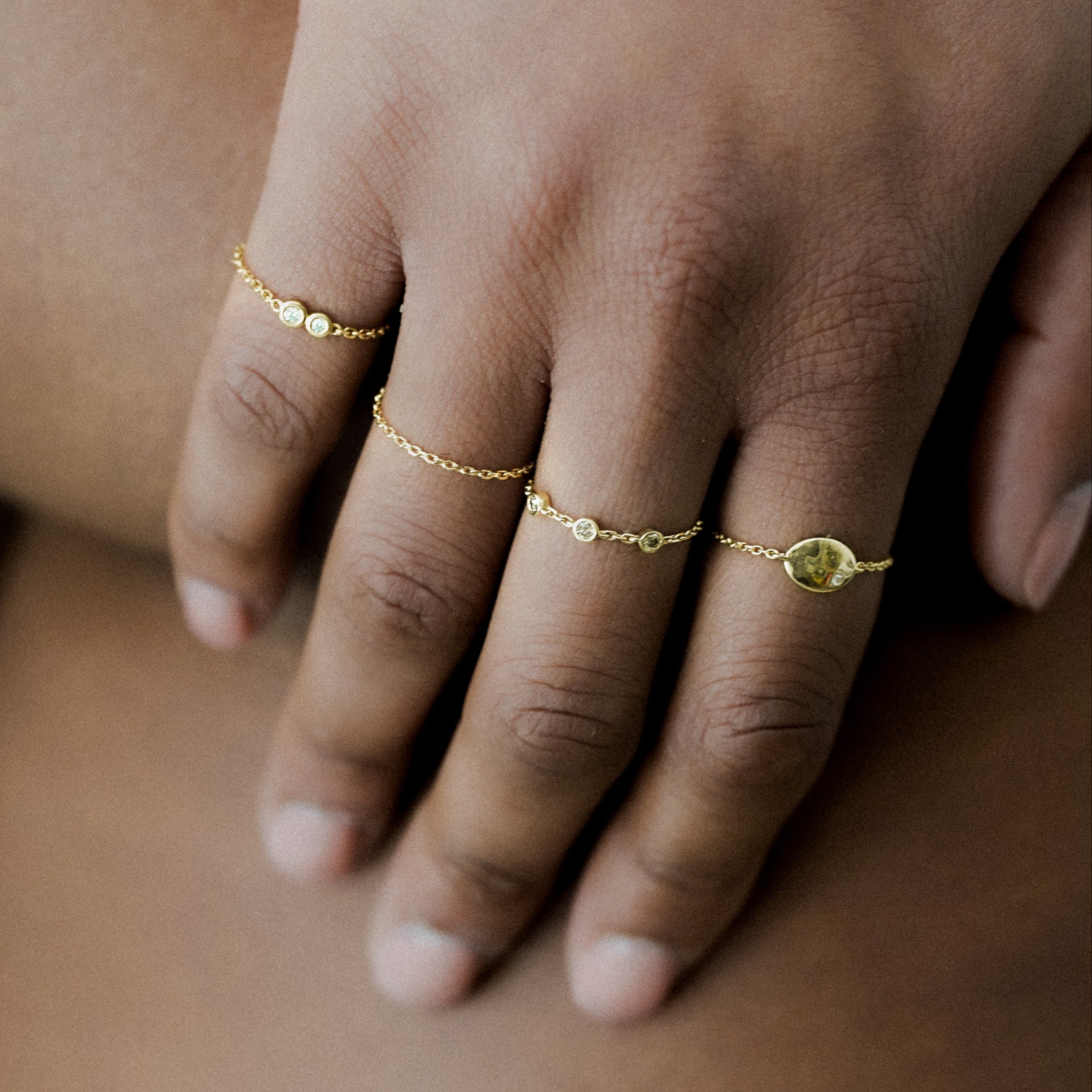 Bague Chaîne Lorène