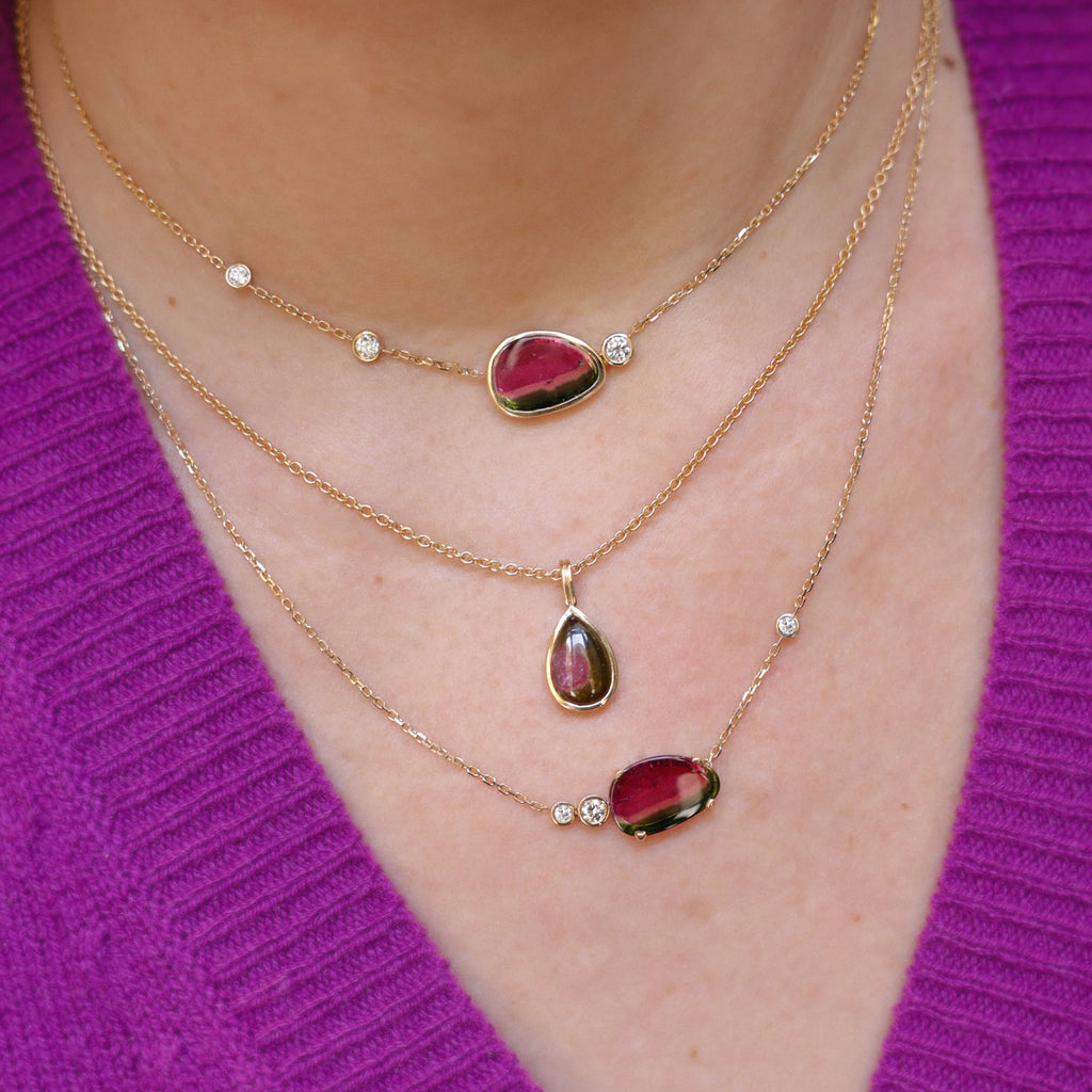 Accumulation-collier unique Watermelon I&II - pendentif Watermelon