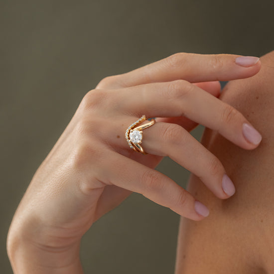 Lorène Vague wedding ring