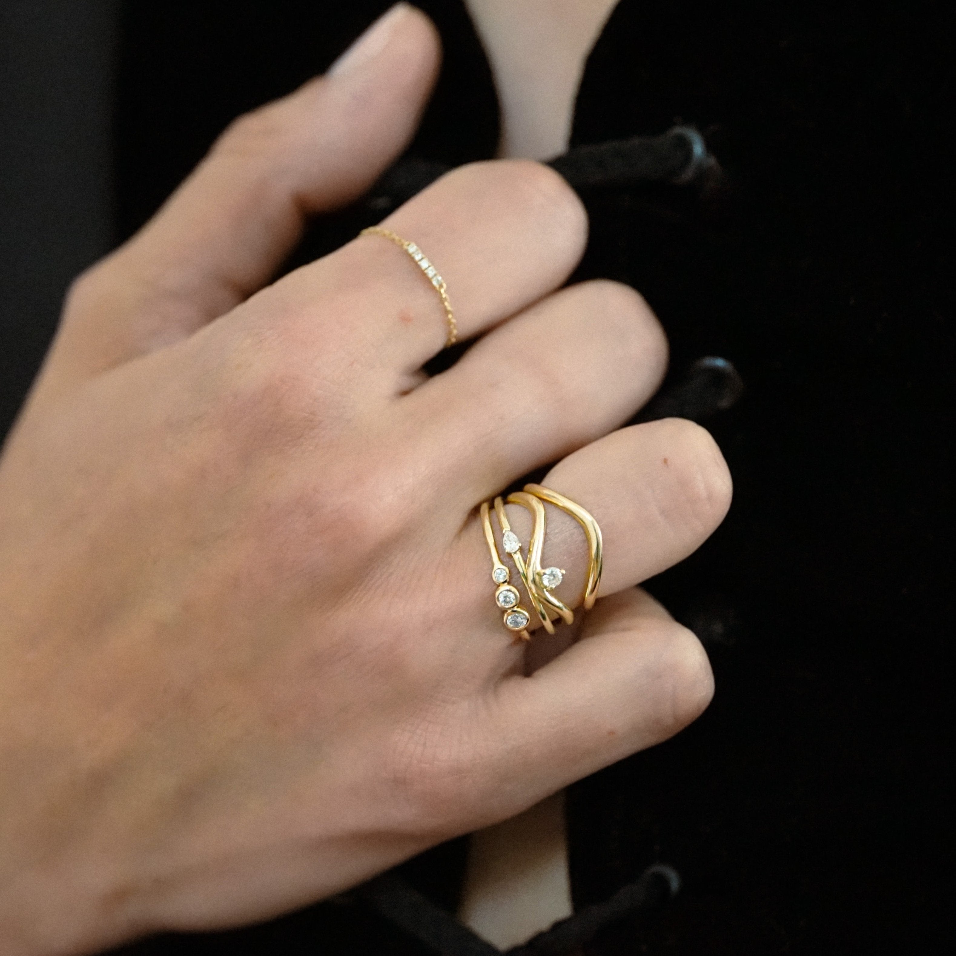 Bague Alba Vague