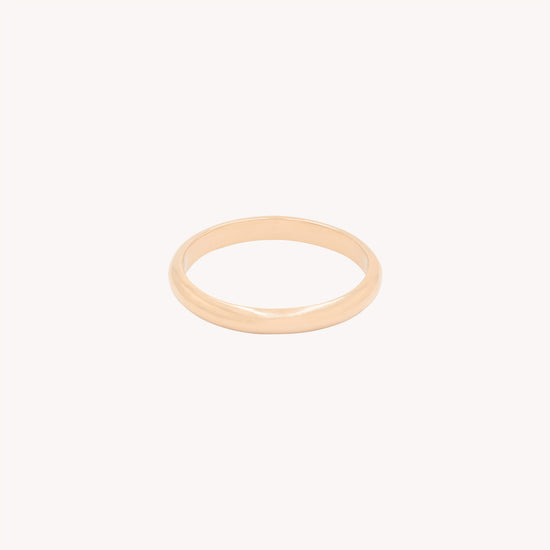 Alba Wedding Ring Half Ring Men 3 mm