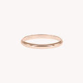 Alba Men's Half-Ring Wedding Band 2.5 mm