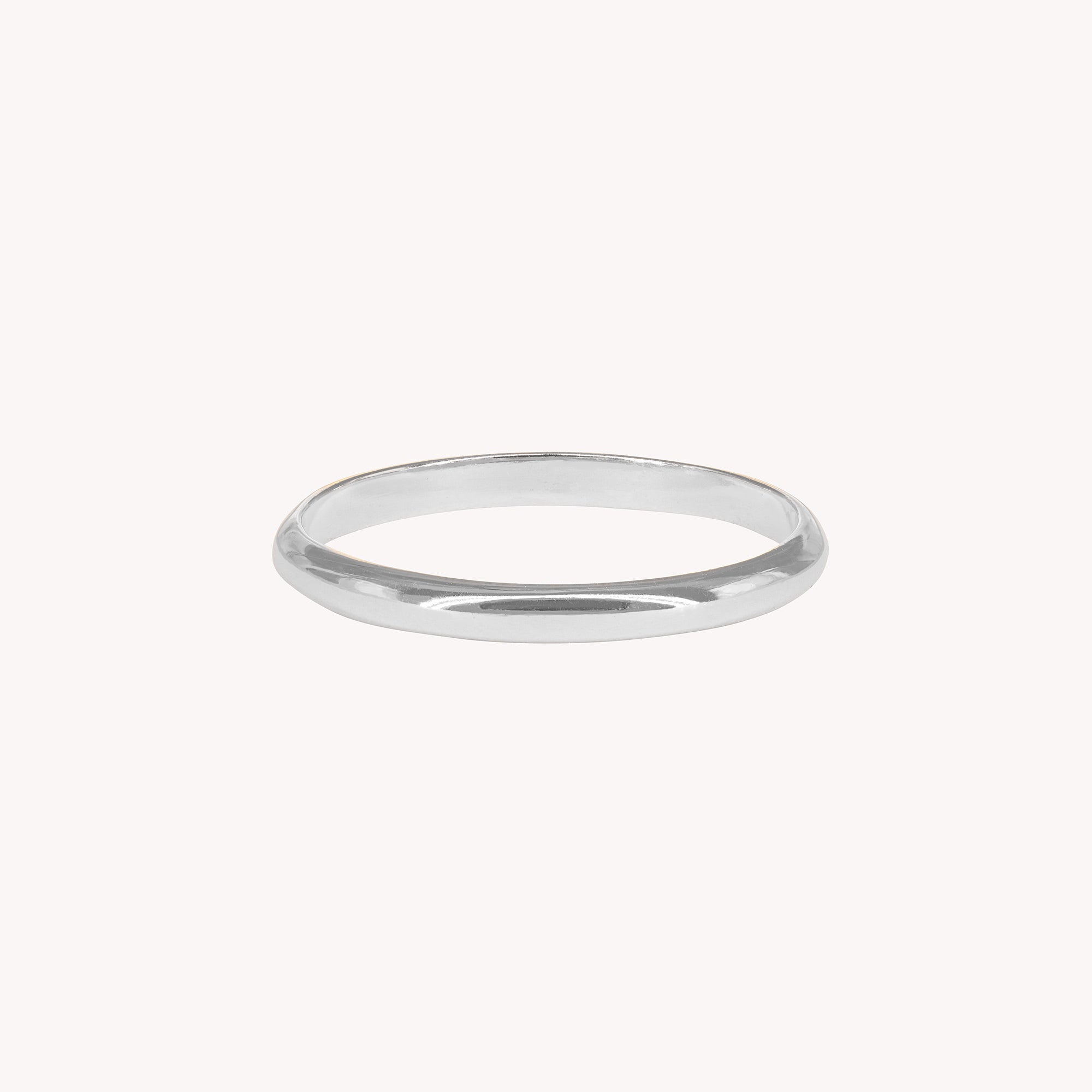 Alba Men's Half-Ring Wedding Band 2.5 mm