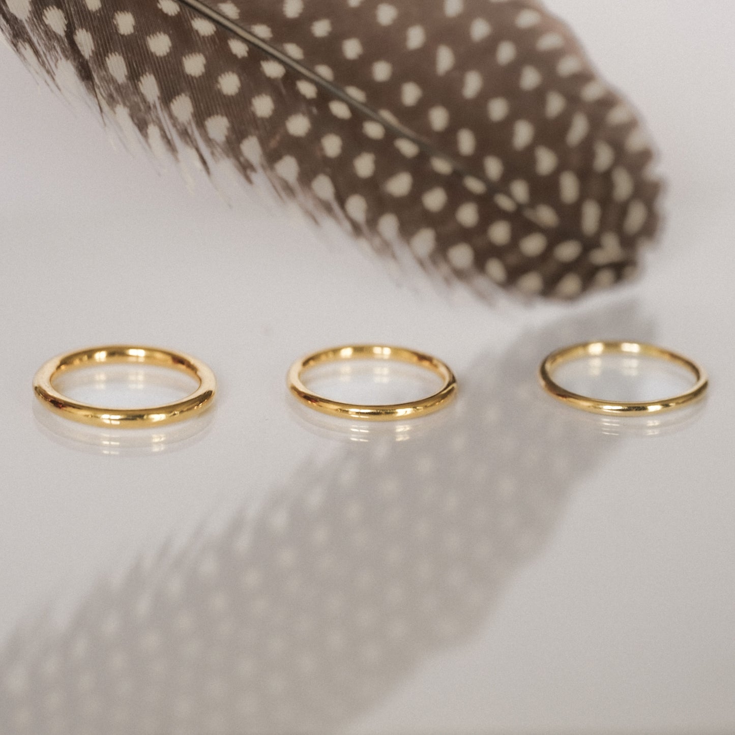 Women's Alba Half Ring Wedding Ring
