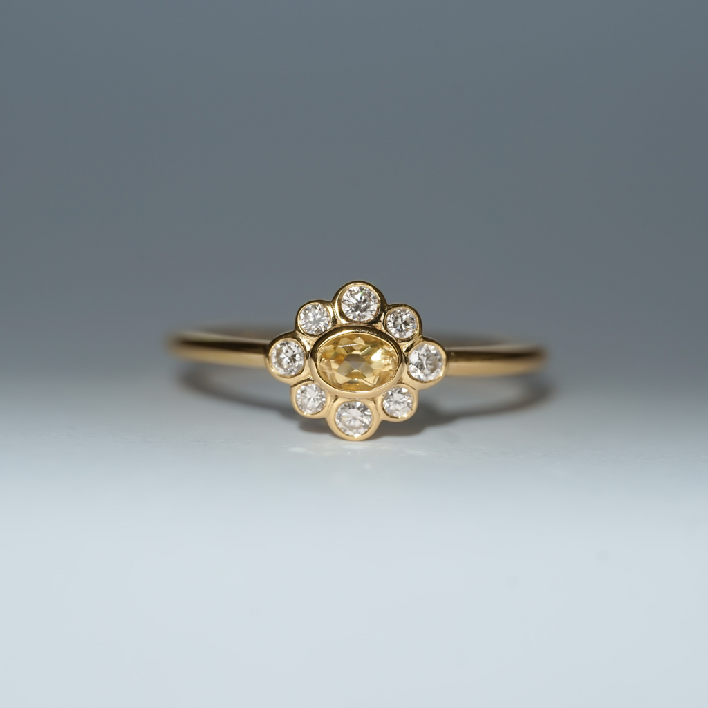 Bague marguerite Valentine
