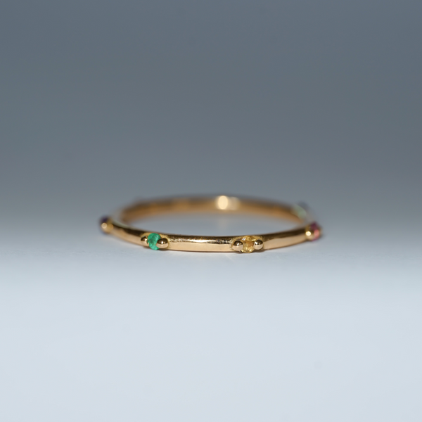 Bague Multicolore Full Moon
