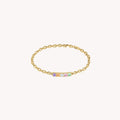 Iris Multicolor Chain Ring