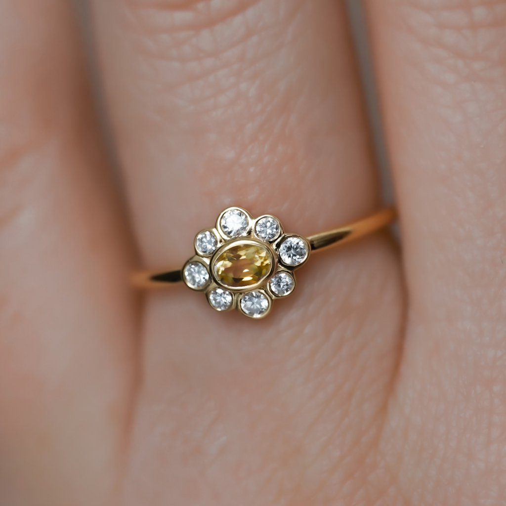 Bague marguerite Valentine