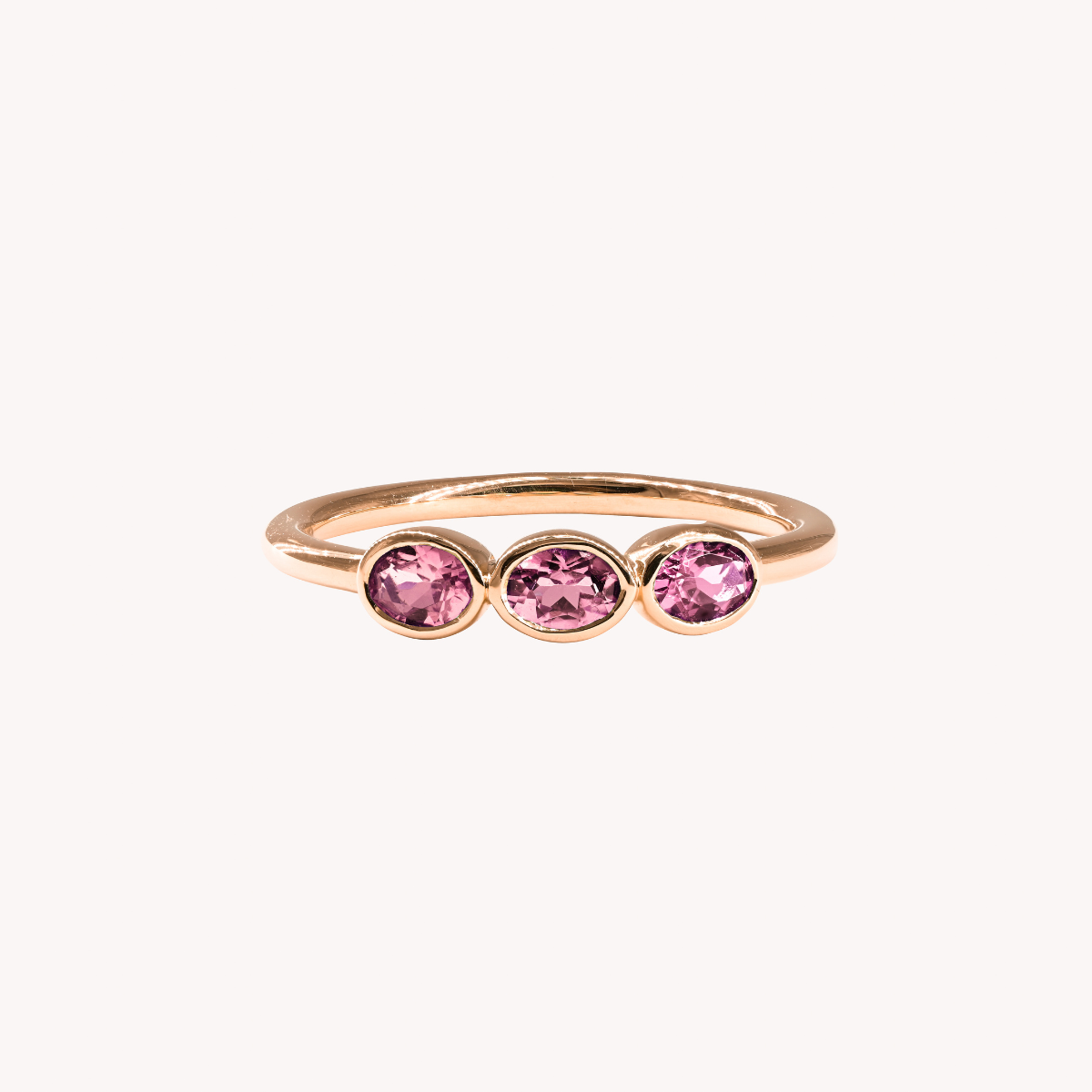 Valentine Trio Pink Ring