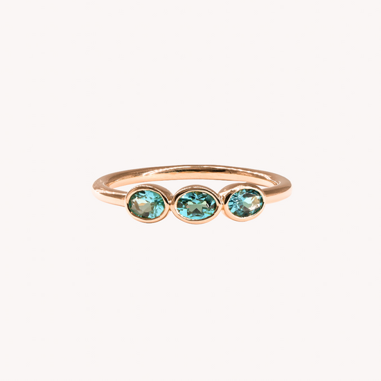 Valentine Trio Turquoise Ring
