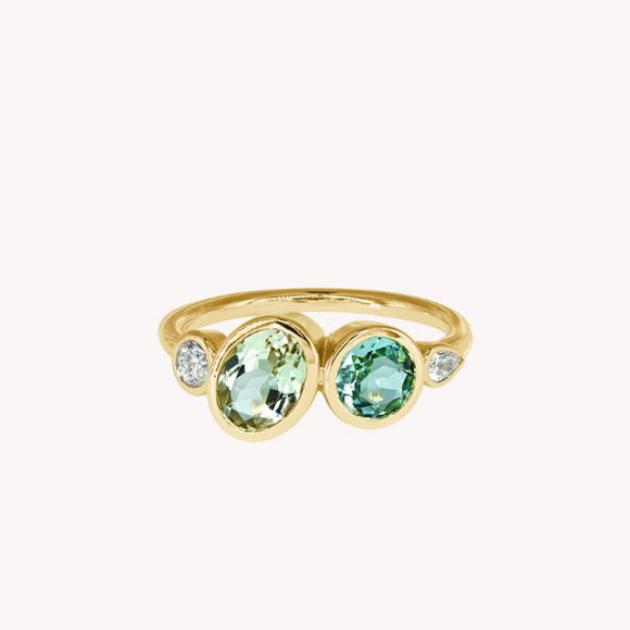 Bague Anna Poire Grand Modèle