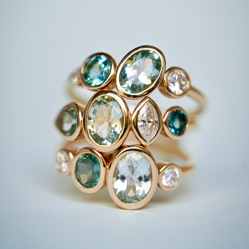 Anna Large Model Brilliant Ring