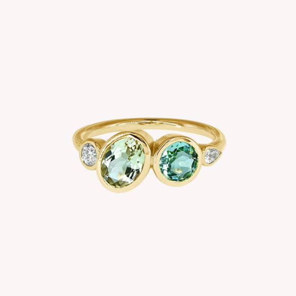 BAGUE ANNA POIRE GRAND MODELE