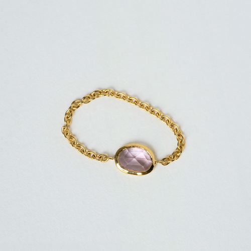 Bague Chaîne Unique Rosecut V