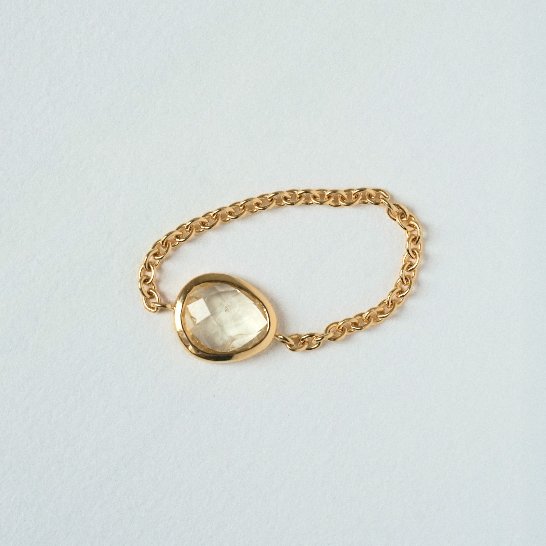 Bague Chaîne Unique - Rosecut X