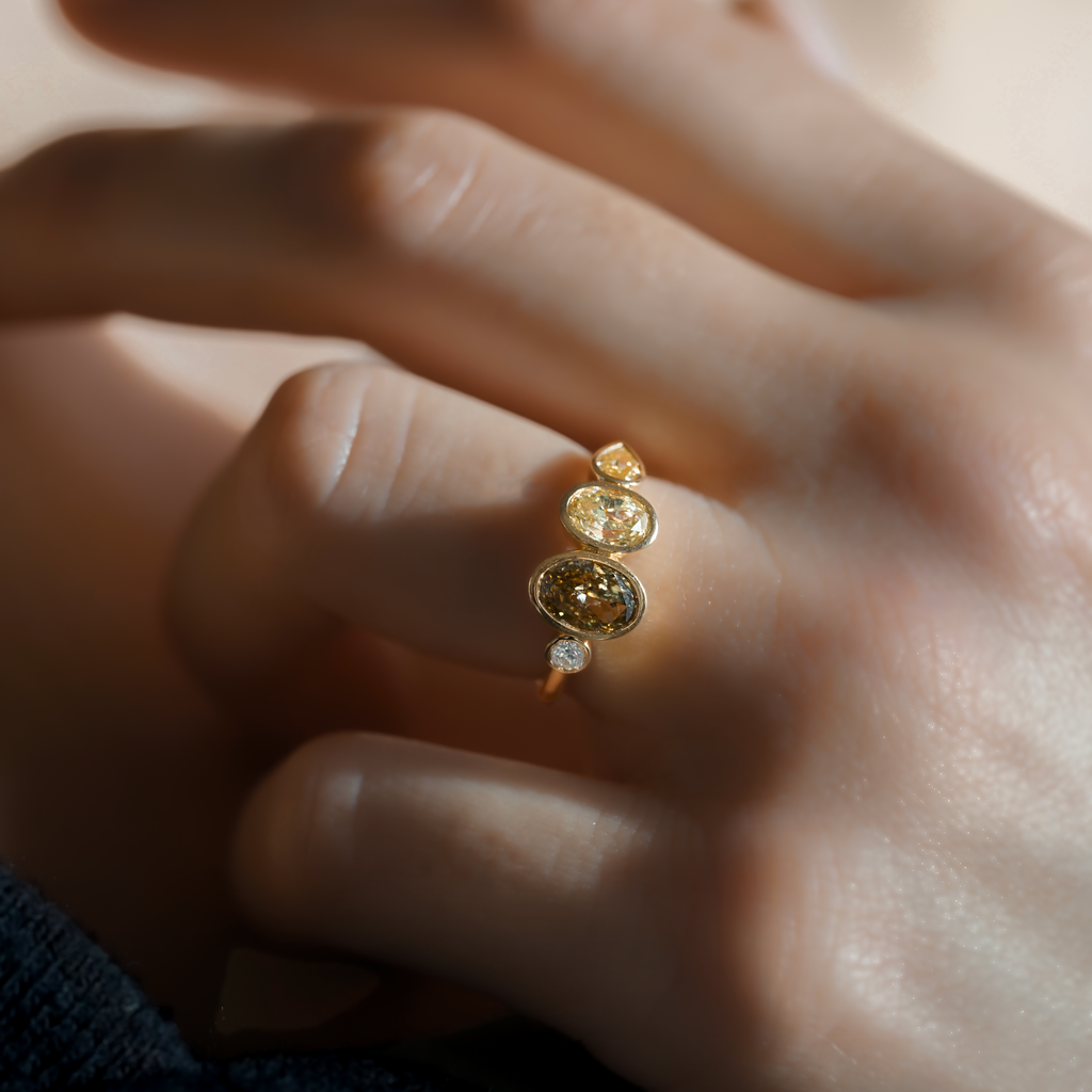 Bague Chiara - piece unique diamant douze paris