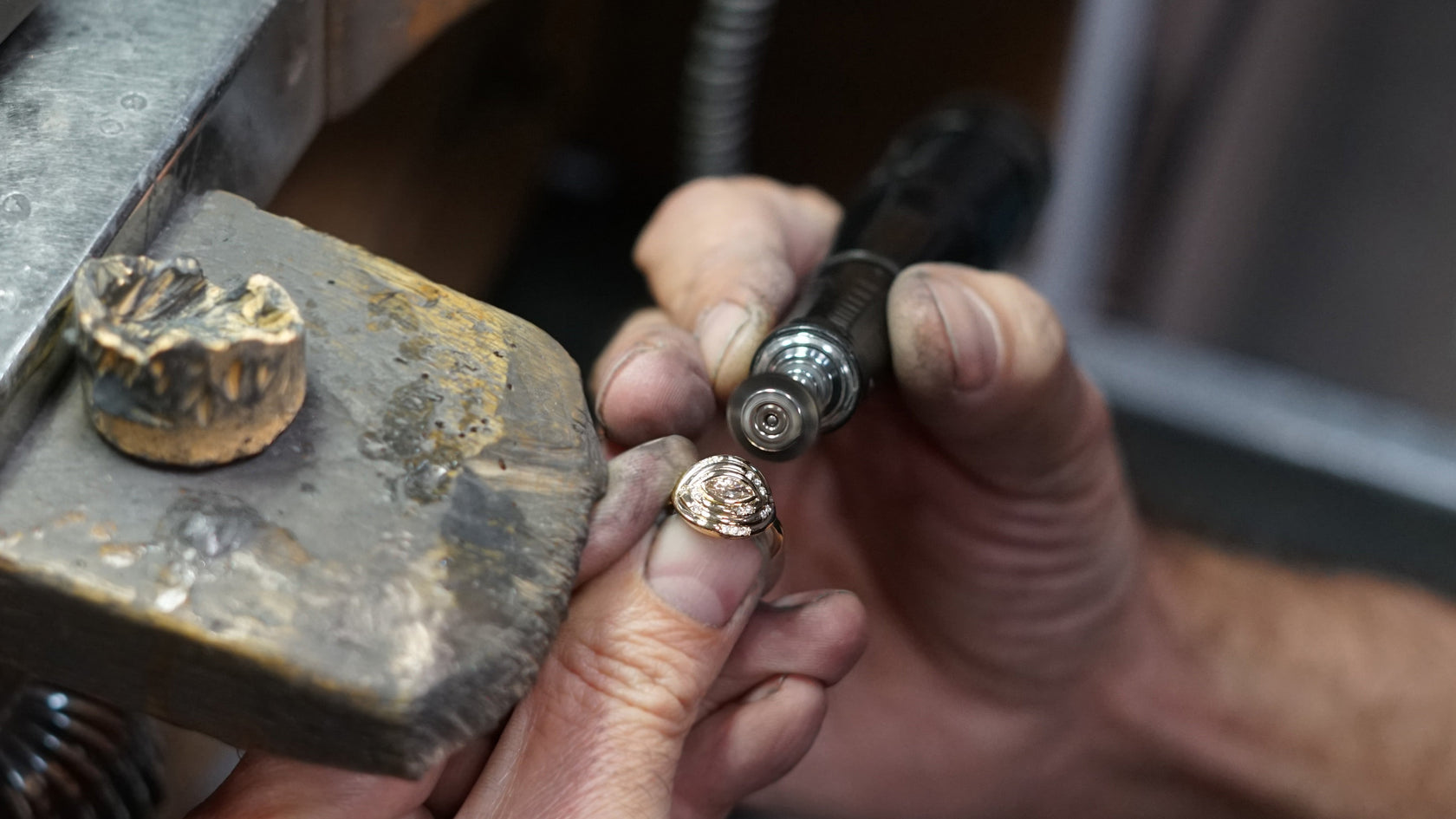 Bague Oriane atelier