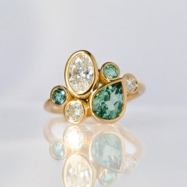 Bague Sur Mesure Diamant Tourmaline