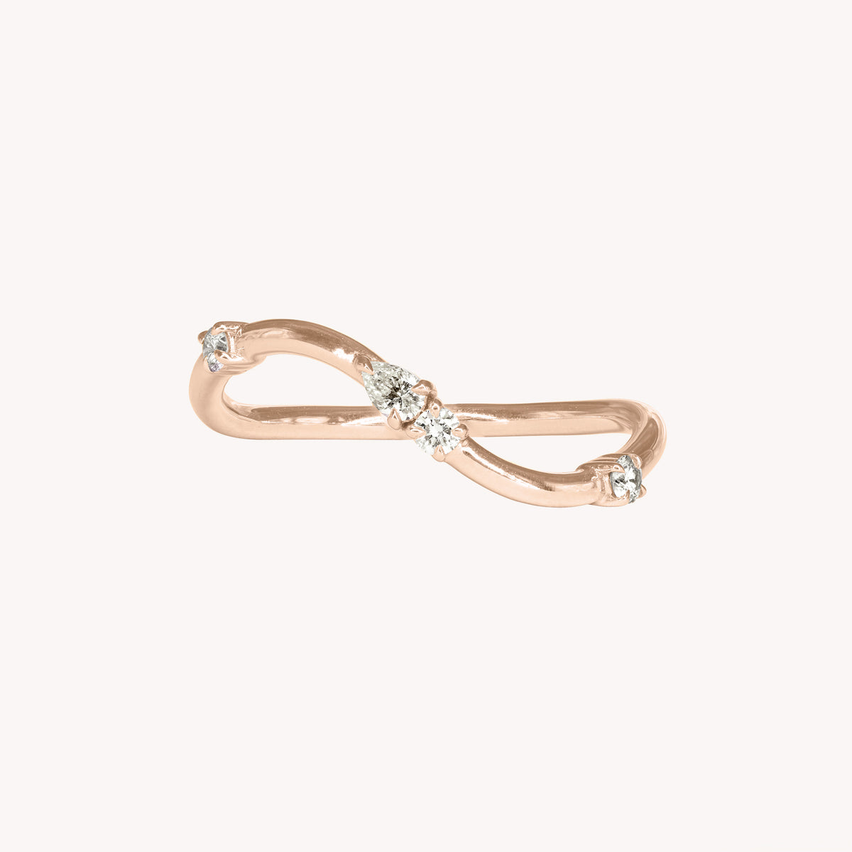 Bague Vague Poire Iris