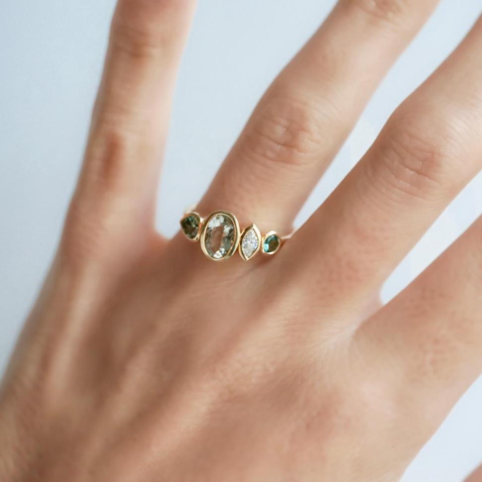Bague Anna Marquise Grand Modèle