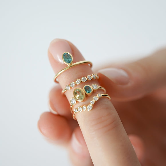 Bague_decentree_Turquoise_Valentine-Alliance_Lorene-Bague_Anna_brillant-Bague_diademe_lorene_Douze Paris