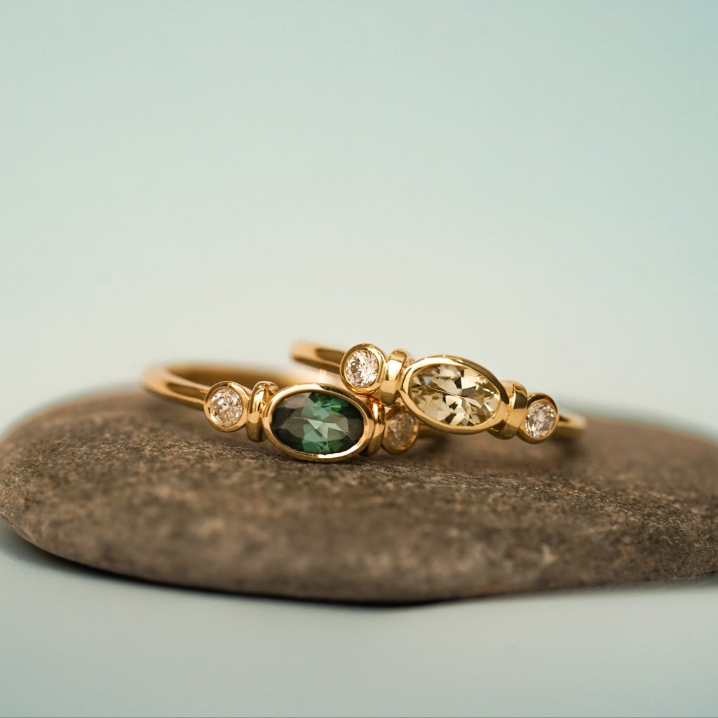 Bague_epaulee_jaune_Valentine-bague_epaulee_verte_Valentine