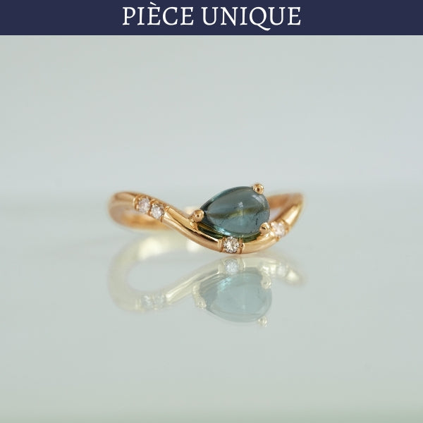 Bague raphaelle etoilee tourmaline