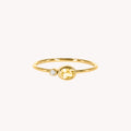 Bague Duo Jaune Valentine