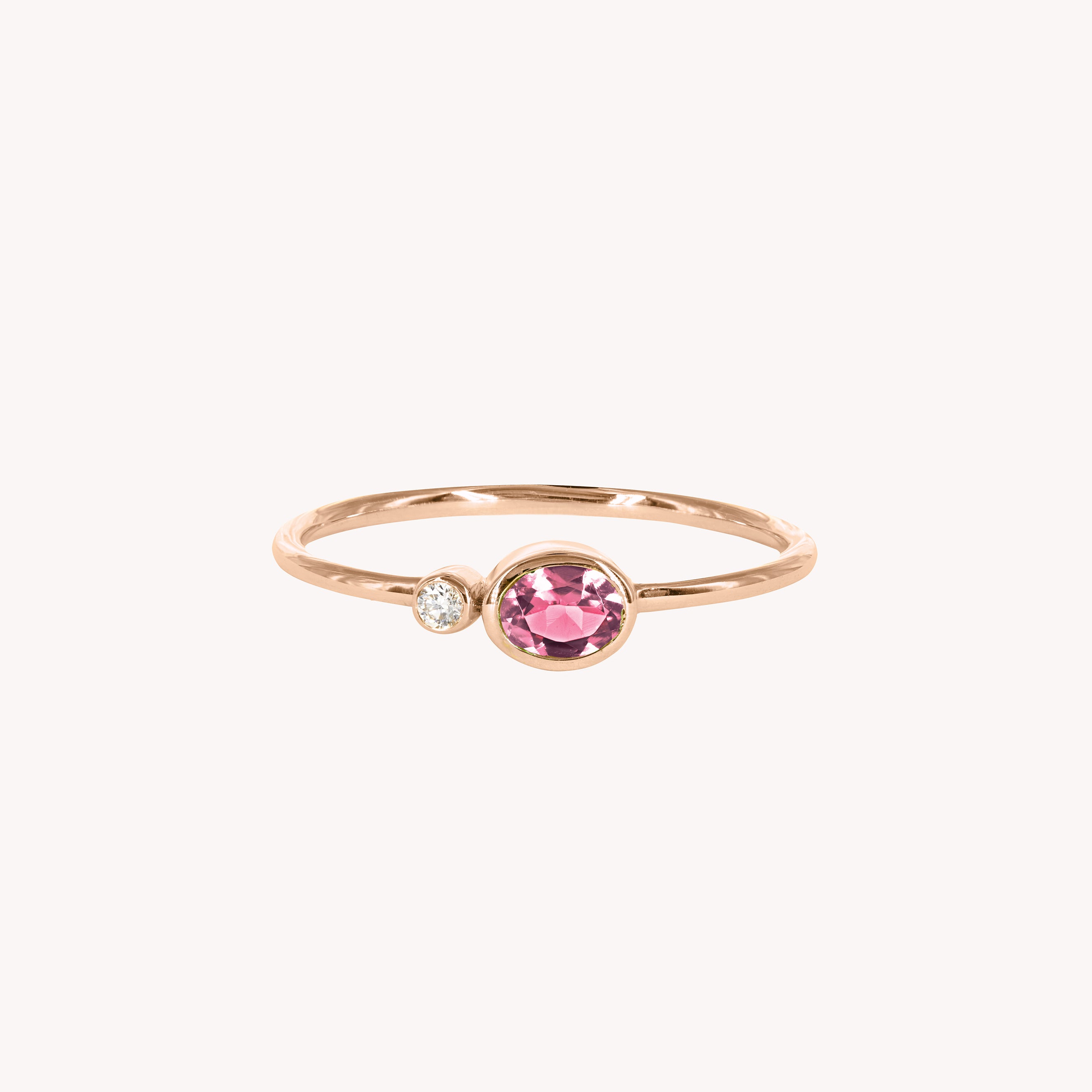 Bague Duo Rose Valentine