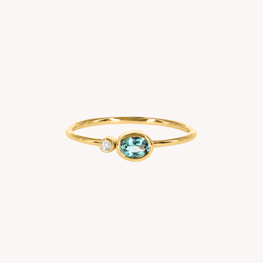 Bague Duo Turquoise Valentine