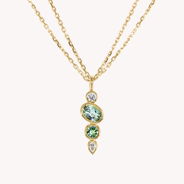 Collier Anna Poire Grand Modèle