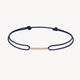 Bracelet Cordon Iris Or Rose