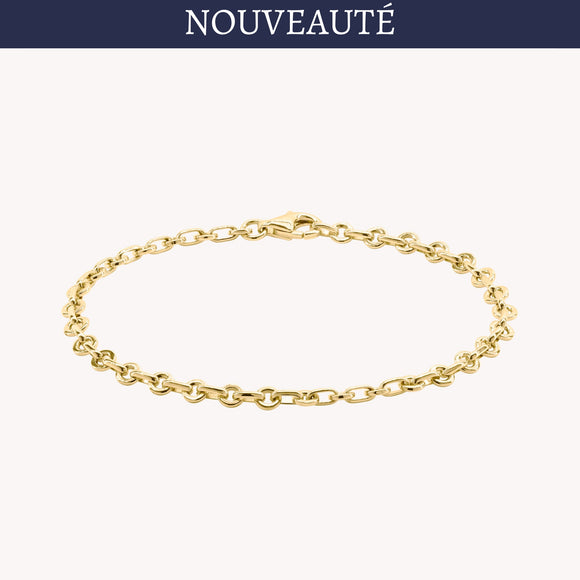 Bracelet Lentille-or recycle 18 carats Douze Paris